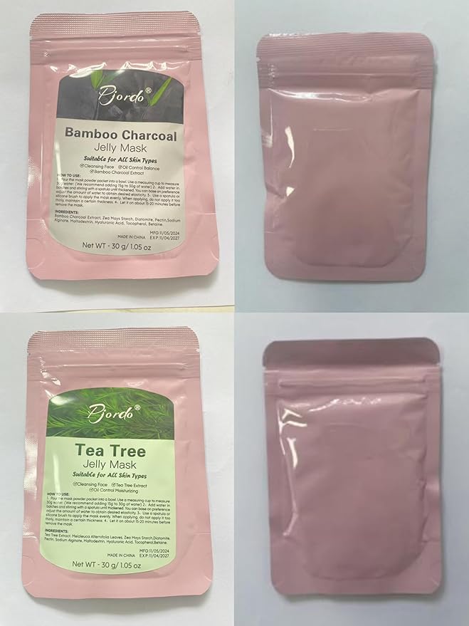 Jelly Masks for Facials Professional, 10 Flavors Hydrating Jelly Face Mask Powder with Mixing Bowl Set, Peel Off Hydrojelly Mask for Moisturize, Nourish & Soothe, Valentines Day Gifts for Women