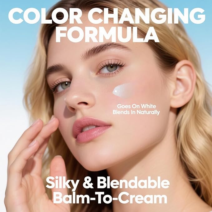 2026 New Double-Headed Foundation Stick, Lightweight Color-Changing Formula with Microfine Soft Bristle Brush, Cream Concealer Makeup (Natural)