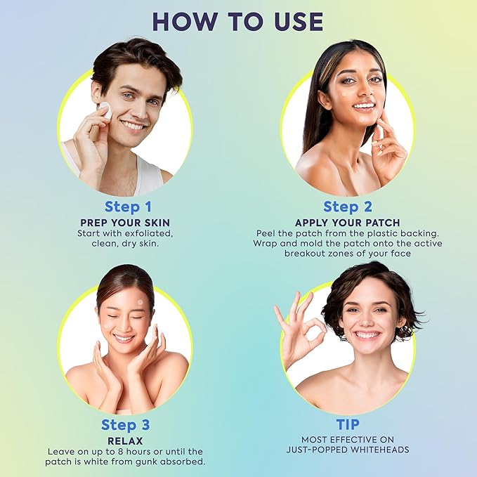 LivaClean 330 CT Pimple Patches for Face - 100% Hydrocolloid Acne Patches - Four Sizes - Acne Dots Zit Stickers - Hydrocolloid Patch Pimple Patch Invisible - Blemish Patches