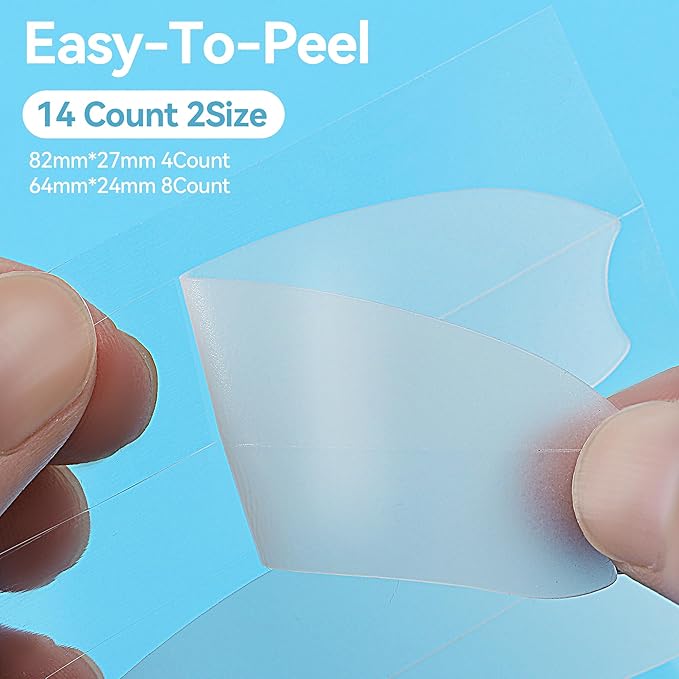 MAGIX PATCH Large Invisible Acne Patches by Jo Dominic – Hydrocolloid Chin Pimple Patches for Face – Absorbs Oil, Zits & Blemishes, Vegan-Friendly (16 Count, 2 Size)
