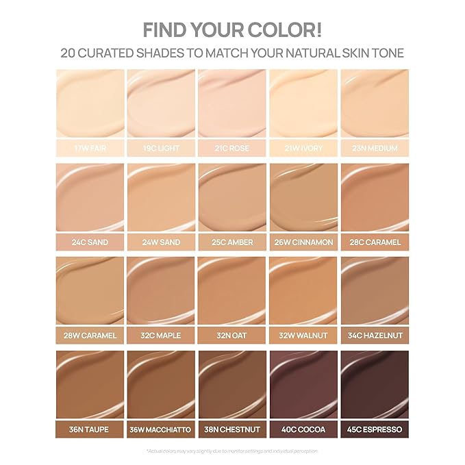 BANILA CO Covericious Ultimate Cover Cushion | Up to 100HR Long-Wear Foundation | 20 Shades for All Skin Tones | Matte & Lightweight Finish | Korean Cushion Foundation (14g / 0.49 oz), 40C COCOA