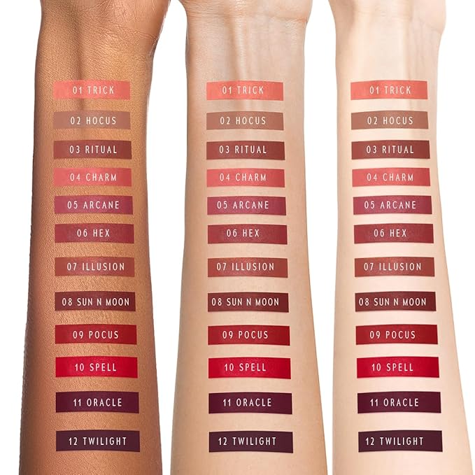 ETERNAL LIP MATTE-Long Lasting Lip Stain, Waterproof & Transferproof Lip Tint, Mask-friendly, Matte Finish Lipstick, Lightweight, High Coverage, Teen Girls Stocking Stuffers (07 ILLUSION)