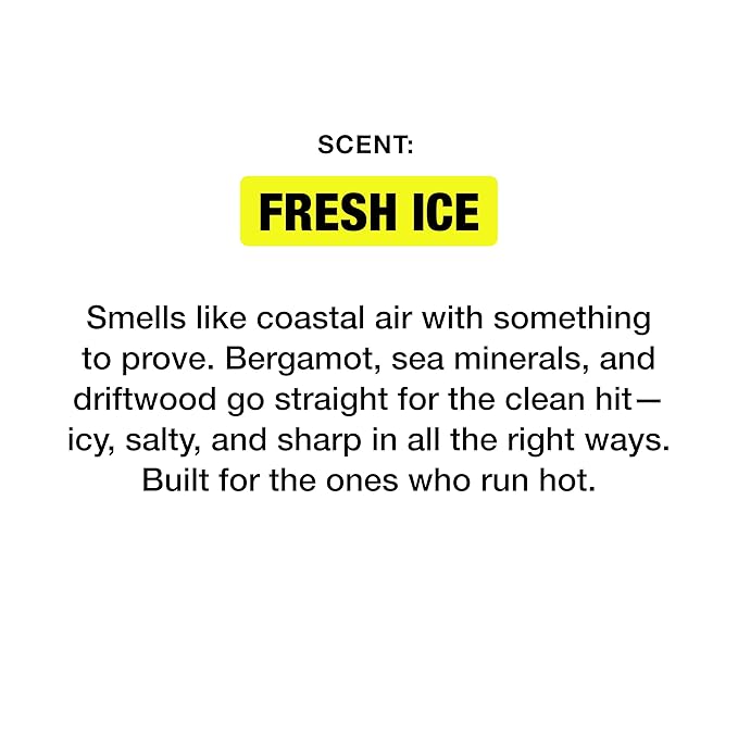 W by Jake Paul Aluminum-Free Deodorant, Odor Blocking, Vitamin-Infused Deodorant for Men - Fresh Ice 2.6 oz (Pack of 2)