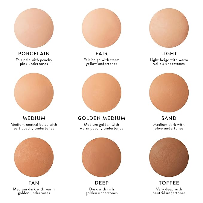 LAURA GELLER NEW YORK Baked Double Take Powder Foundation - Fair - Buildable Medium to Full Coverage - Matte Finish