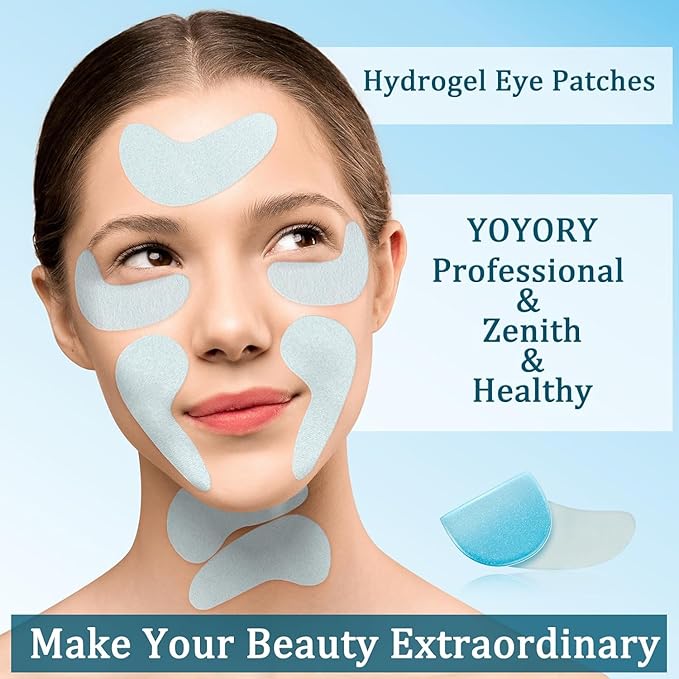 Under Eye Patches Masks - for Dark Circles, puffiness Smoothing Skin Care Treatment, and Fade Wrinkles, Fine Lines with Collagen and Hyaluronic Acid for Women and Men, (30 Pcs) White