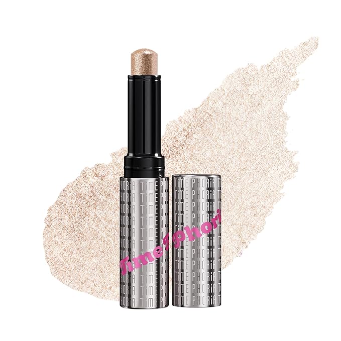 ILLUMINA JELLY EYESHADOW STICK - Long-Lasting Jelly Texture Blendable Eye Shine Stick | Crease-Proof, No Fallout, One-Swipe High-Impact Color | All-Day Wear (001 MOONSHELL)