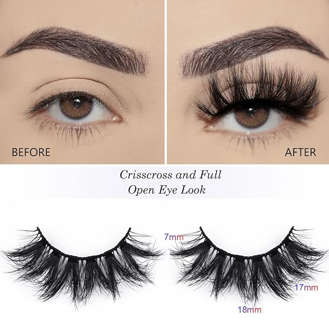 Lash Wholesale Wispy False Eyelashes 3D Mink Eyelash 10 Pairs 5 Styles Fluffy Fake Lashes Bulk with Individual Case