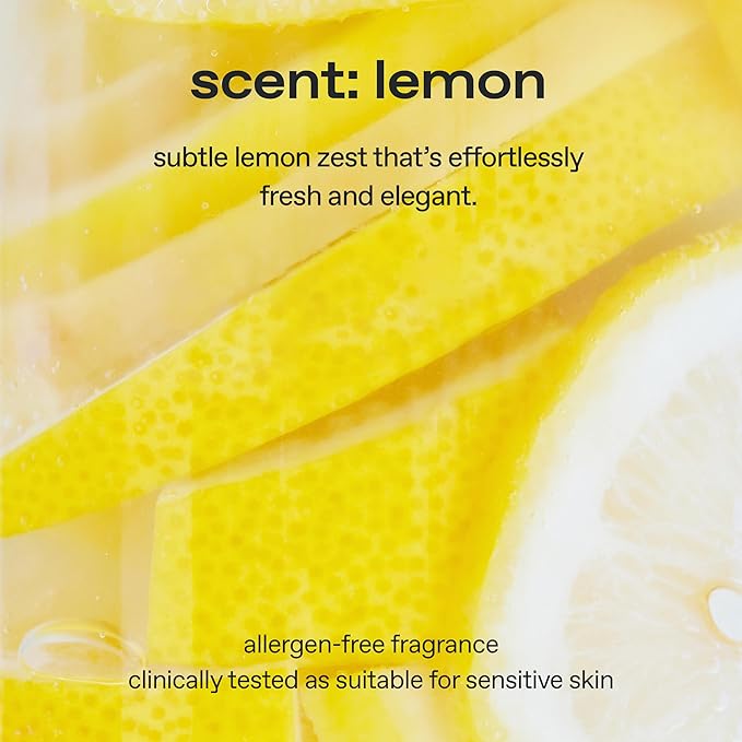 glow lemon vitamin toner | hydrating with hyaluronic acid | mild exfoliation | jeju lemon water for refreshing deep‑moisture | highly absorbent formula | cruelty‑free | 10 fl oz