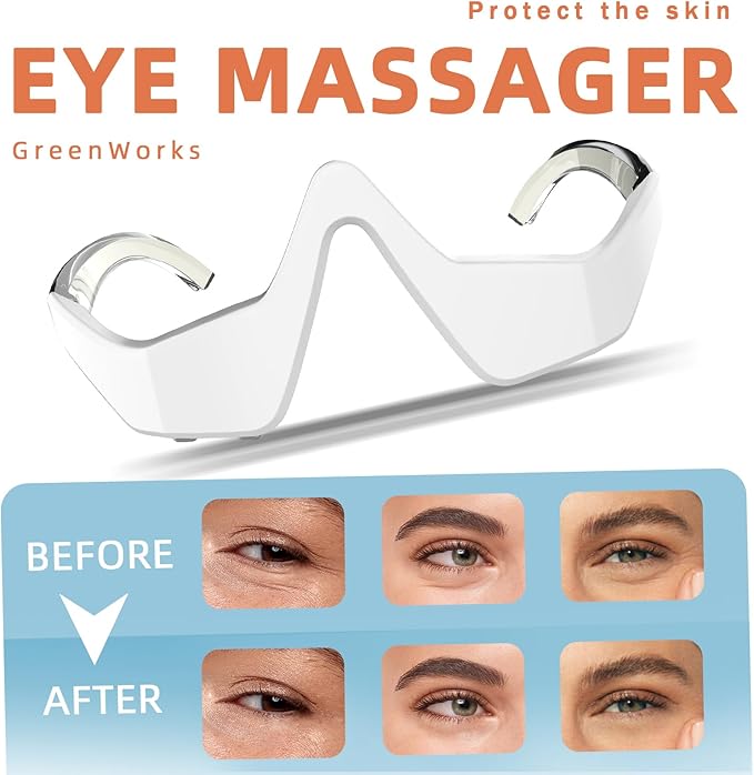 3D Eyelift Device – Red Light Under Eye Therapy with Microcurrent & 3D Fit Design | Reduces Wrinkles, Dark Circles & Puffiness | Silent Operation for Sensitive Skin & Busy Lifestyles