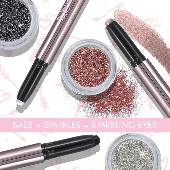 Girlactik Shadow Stick – Long-Wearing Cream Eyeshadow Stick, Blendable & Smudge-Resistant Eye Makeup – Vegan, Cruelty-Free, Easy One-Swipe Application (Cashmere)