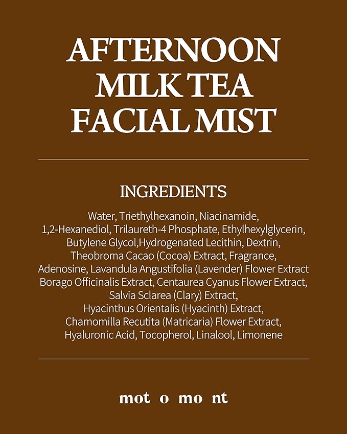 Milk Tea Dewy Skin Mist | Hydrating & Makeup Setting Spray | Dewy Finish - 2x Better Moisturizing Effect - Refreshing Korean Skincare 3.38 fl oz