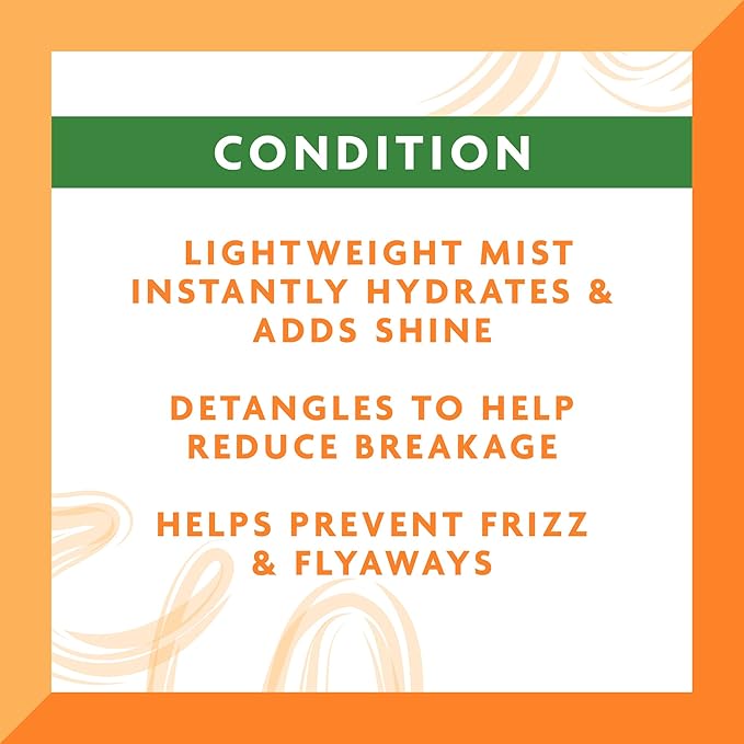 Cantu Leave-In Conditioning Mist with Pure Shea Butter, 8 fl oz (Pack of 2)