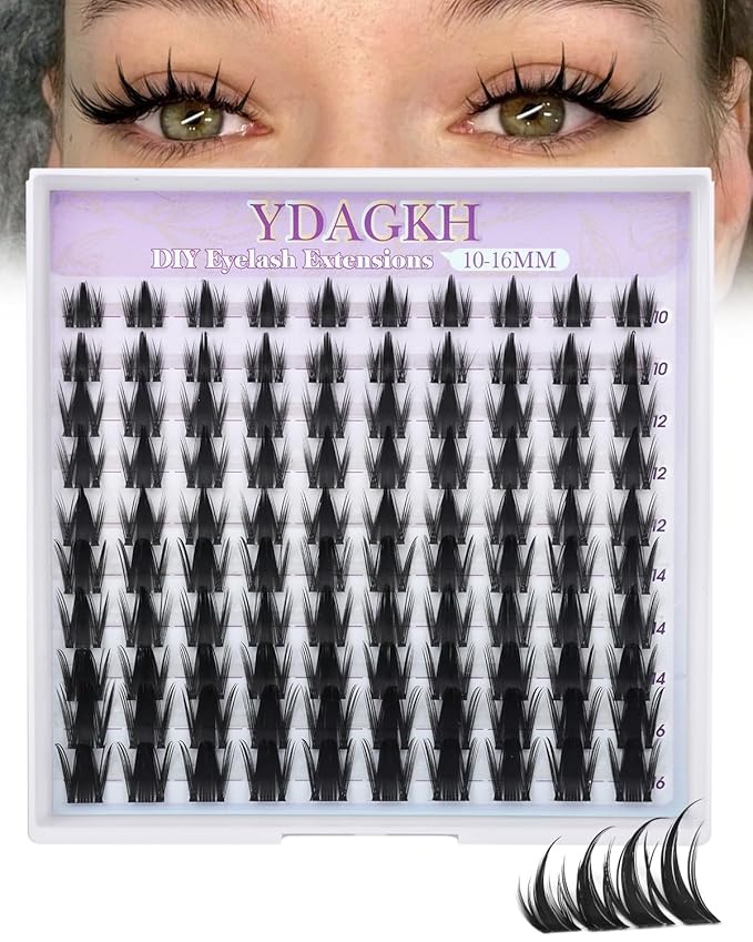 Wispy Lash Clusters Spikes Manga Cluster Eyelash Extensions Natural Invisible Band Spiky Eyelash Clusters Fairy Anime Individual Lashes 10-16mm Doll Lash Extension