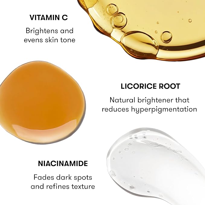 Epielle Vitamin C Korean Face Masks 20 Pack - Brightening Sheet Masks with Niacinamide for Dark Spots & Glowing Skin, Stocking Stuffers for Women