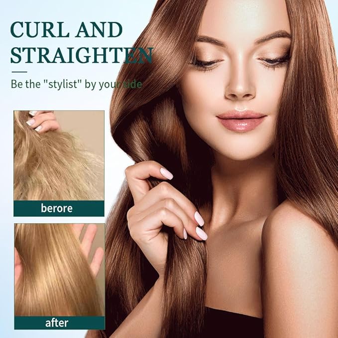2 in 1 Mini Dual Purpose Curling Iron, 2026 New Portable Curling Wand & Flat Iron Hair Straightener, Mini Wave Hair Curling Iron Wand for Short and All Hair Types (Purple)