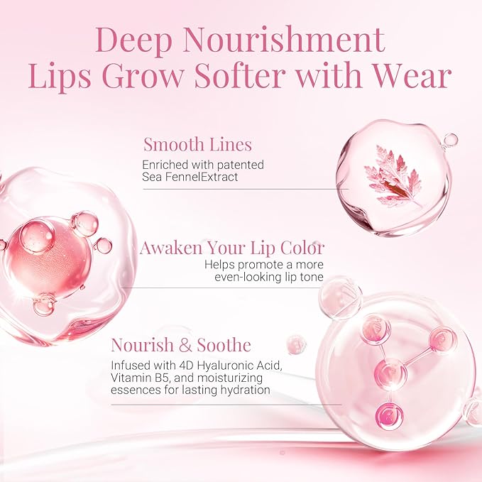 CARSLAN Stay Locked Lip Tint, Quick-Dry Long Lasting Transfer Proof Matte Lip Stain, Moisturizing Glow-Boosting Lightweight Lipstick (04)