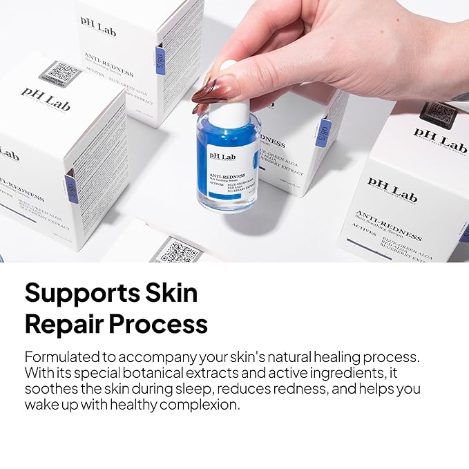 Anti Redness Serum, Reduces Capillary Cracks Appearance, Evens Skin Tone, Skin Soothing and Redness Reform Serum, 1.01 Fl Oz (Pack of 1)