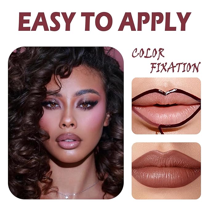 TALINZEN lip stain peel off,beauty-waterproof,transfer-proof and smudge-proof,makeup for all occasions,perfect for everyone (#03,0.12floz/3.5ml e)