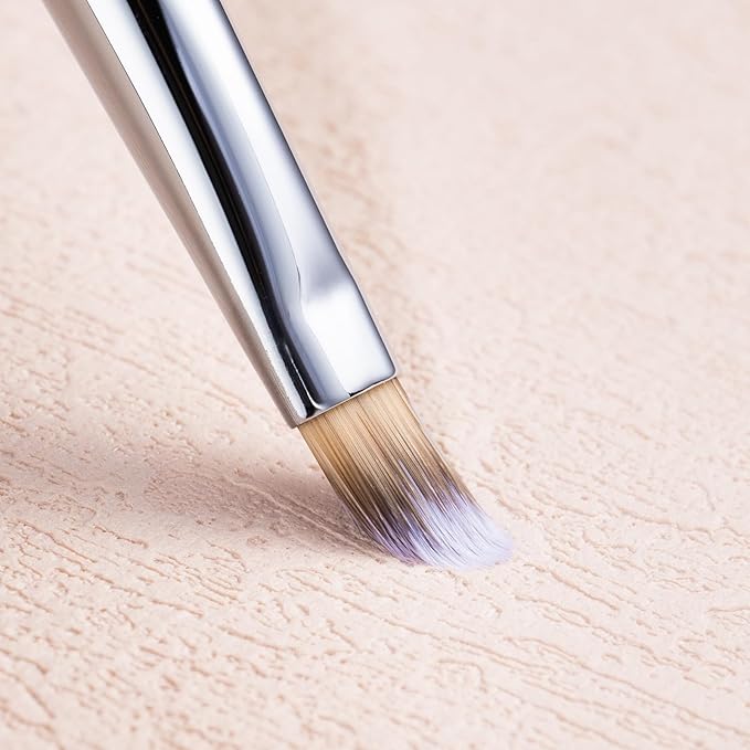 Concealer Brush Under Eye, Small Flat Concealer Brush, Small Makeup Brushes, Under Eye Concealer Brushes, Under Eye Brush Concealer, Flat Brushes Under Eye. (901)