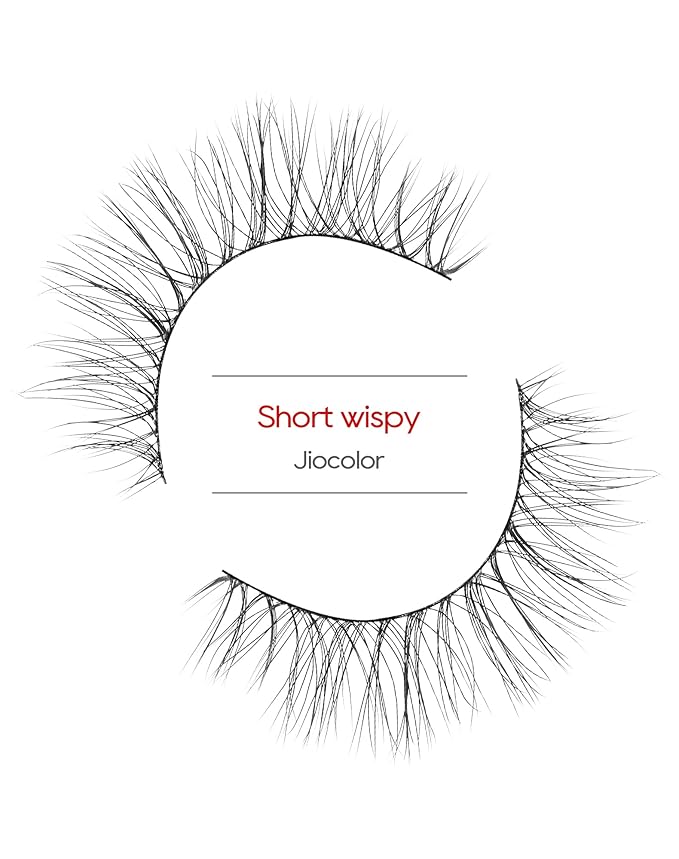 False Eyelashes Wispy Lashes Natural Look Wispies Eyelashes 7 Pairs Soft Faux Mink Lashes 3D Volume Fluffy Fake Eyelashes Packs