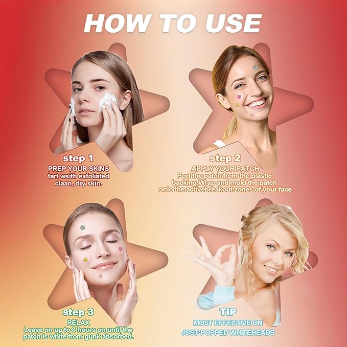 Pimple Patches for Face, Clear Hydrocolloid Acne Patches, Invisible Zit Covers & Spot Stickers with Tea Tree Oil & Salicylic Acid, 3 Sizes (10mm, 12mm, 14mm), 400 Count