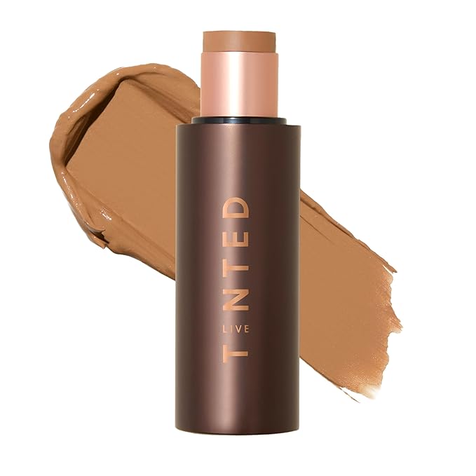 Live Tinted HUESTICK Complexion Stick - Medium-to-Full Buildable Coverage - Soft Matte Finish - Multitasking Makeup Stick - Lightweight, Creamy Formula - Shade 09