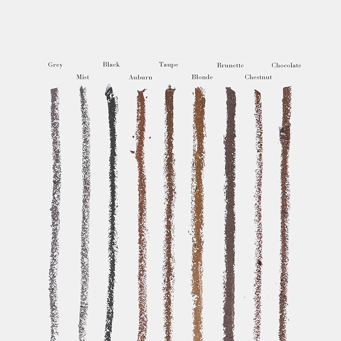 Grey Eyebrow Pencil for Older Women Soft, Retractable Gray Eyebrow Pencil for Women, Ultra Fine Brow Pencil for Gray Hair with Brush, Long lasting, Sweatproof, Grey, YES.EYE DO