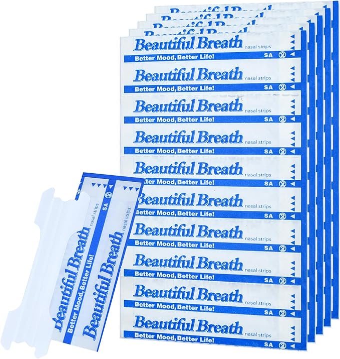 Upgraded Version - Invisible and Transparent Nasal Strips (66mm*19mm) (200)
