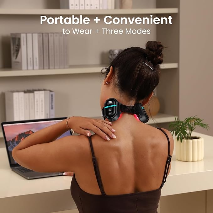 Red Light Therapy Module, PRUNGO RLT300, 650nm Red Light and 850nm Infrared Polarized Light Device to Relieves The Pain for Wrists, Ankles, Knees and Other Joints