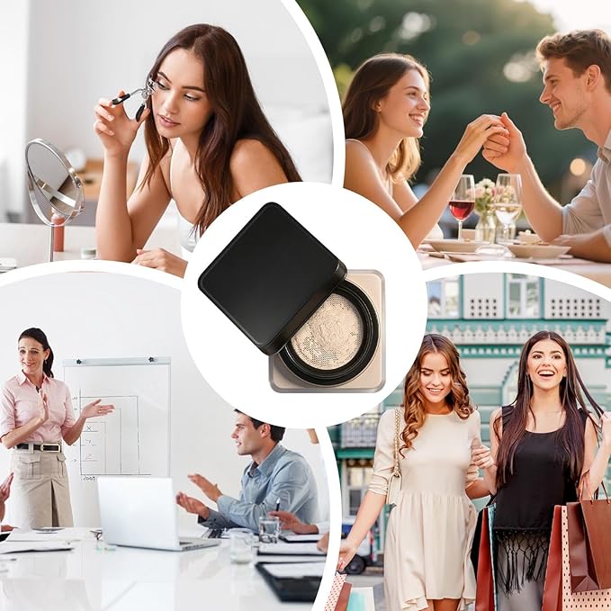 Finishing Powder Makeup, 6g Loose Setting Powders, Oil Control Sweat Proof Foundation, Matte Smoothing Skin Face Powder, Beauty, Makeup Bag, Studio