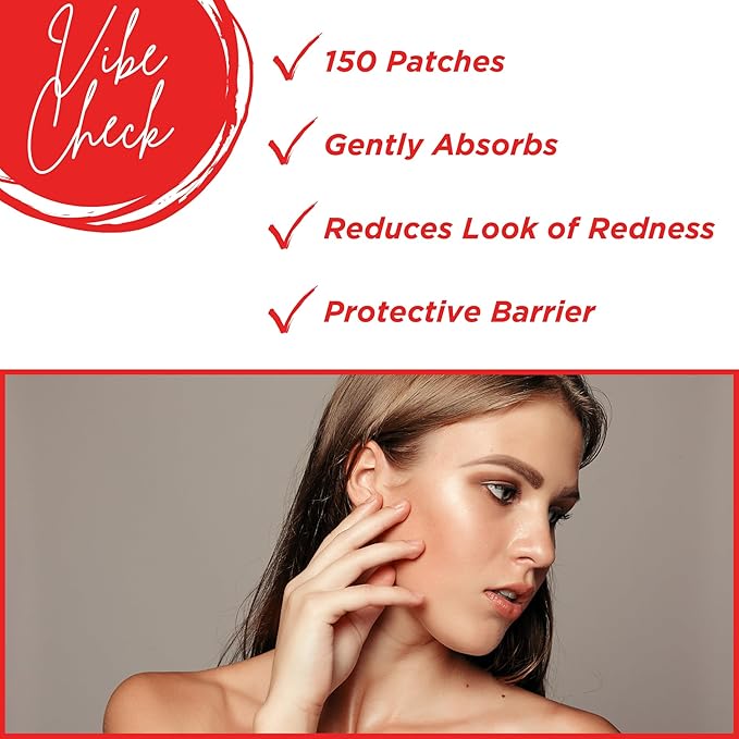 Vibe Pimple Patches for Face – Hydrocolloid Acne Patches | Invisible Zit Stickers | Salicylic Acid, Tea Tree Oil & Calendula | Spot Treatment for Blemishes & Breakouts (150 Count (Pack of 1))