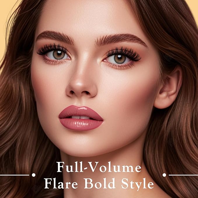 Lashes Volume Mink Eyelashes 14 Pairs Cateye Lash Strips Wispy Cat Eye Lashes Natural Look Short Thick Fluffy False Strip Eyelash Full Small Fake Lashes Pack Black Pestañas Postizas for Women