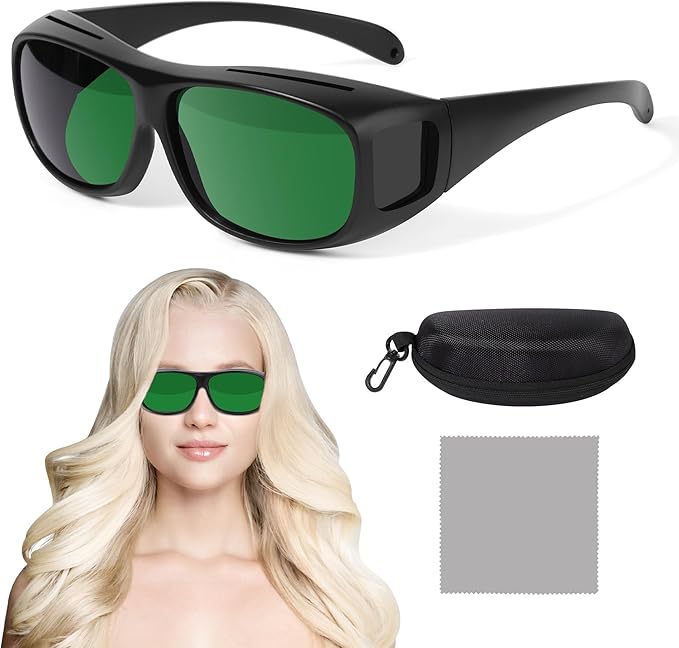 Morfone Red Light Therapy Infrared Eye Protection for Therapy Lamp Full Body & Face