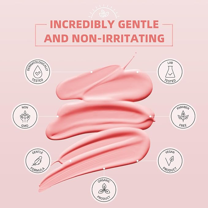 GIRLEARLE Hard Wax Beads for Hair Removal, 2.5lb, Rose Oil Infused, Brazilian Bikini Wax for Women Men, Sensitive Skin, Full Body Legs Face Underarms Waxing Beads