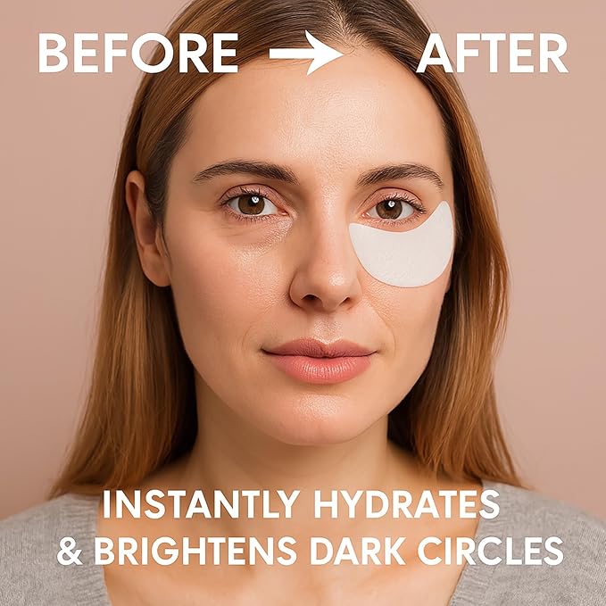 Micro Eye Patches, Deeply Hydrating Anti-Wrinkle Patches, Contains Hyaluronic Acid and Collagen for Dark Circles, Smooth Application Forehead & Smile Line Patches for Women (1)