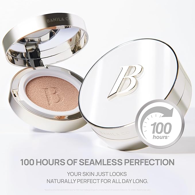 BANILA CO Covericious Ultimate Cover Cushion | Up to 100HR Long-Wear Foundation | 20 Shades for All Skin Tones | Matte & Lightweight Finish | Korean Cushion Foundation (14g / 0.49 oz), 36W MACCHIATTO