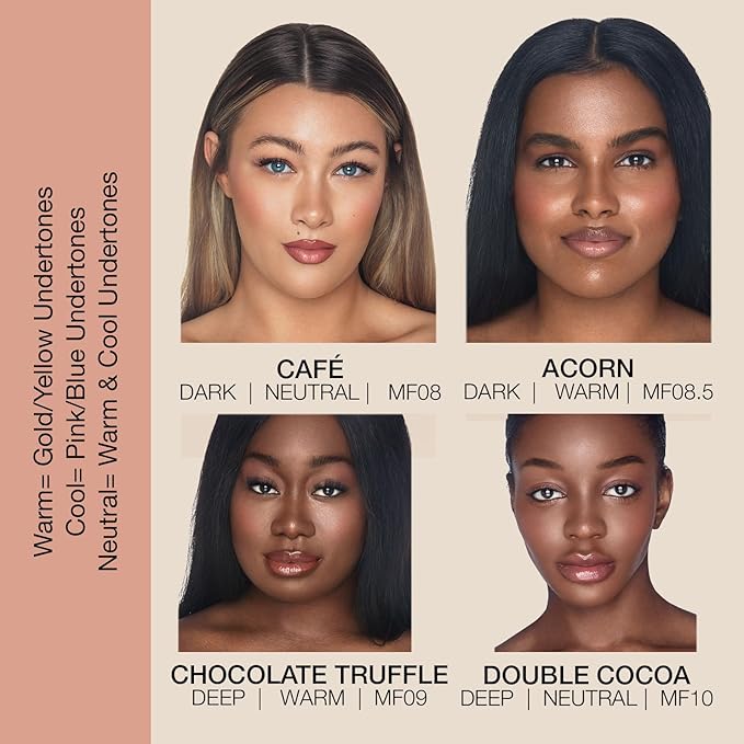 bellapierre Mineral Foundation SPF 15 - Loose Powder Foundation | Vegan & Cruelty Free Natural Makeup | Full Coverage Matte Finish | Hypoallergenic | Oil & Talc Free - 0.32 Oz - Brown Sugar
