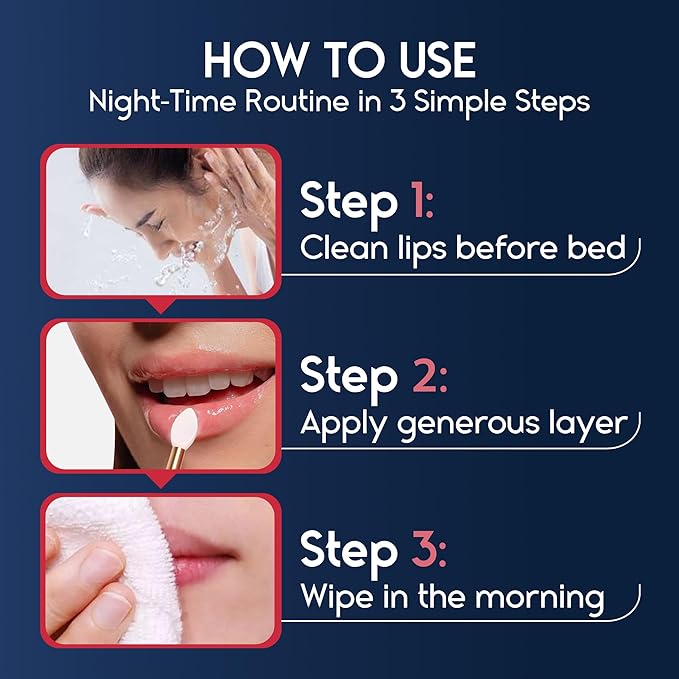Lip Mask Overnight with Hyaluronic Acid & Collagen, Lip Sleeping Mask for Dry Cracked Lips, Moisturizing, Hydrating, Exfoliating Night Treatment for Lip Care (Peach) (0.7, Strawberry)