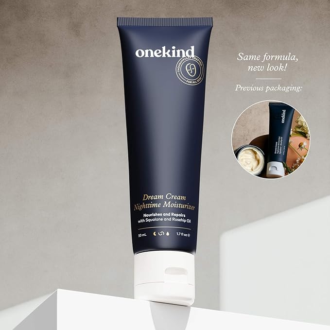 Onekind 24/7 Perfect Pair - Dream Cream Nighttime & Mega Multitasker Daytime Moisturizer for anti aging