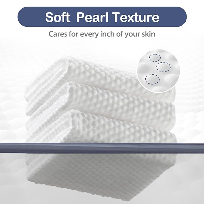 Ourmed Life Face Towels, 11"×9" Disposable Face Towel – Ultra-Soft, Thickened Facial Towelettes, Lint-Free Dry Wipes for Sensitive Skin, Ideal for Makeup Removal & Skincare (50 Count, 1 Pack)