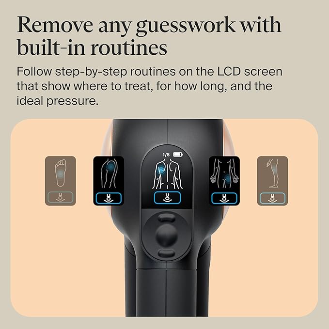 TheraGun Sense (2nd Generation) Massage Gun by Therabody - Relaxing Massage Gun with Built-in Guided Routines for Easy Stress Relief, Tension & Sleep