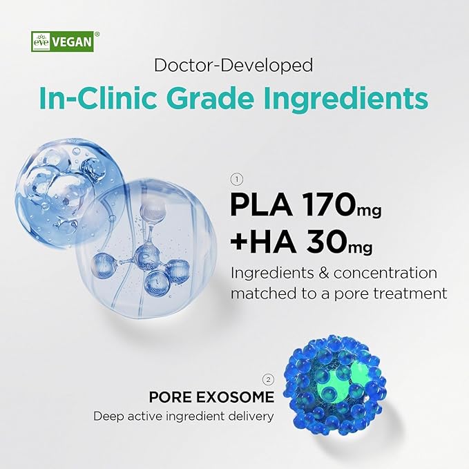 CollaBooster Poreshot CreamㅣPoly Lactic Acid(PLA) + 12 Hyaluronic Acid(HA) + CeramidesㅣFace Moisturizer for Pore Tightening & FirmingㅣKorean Skin Care (1.69 fl.oz.)