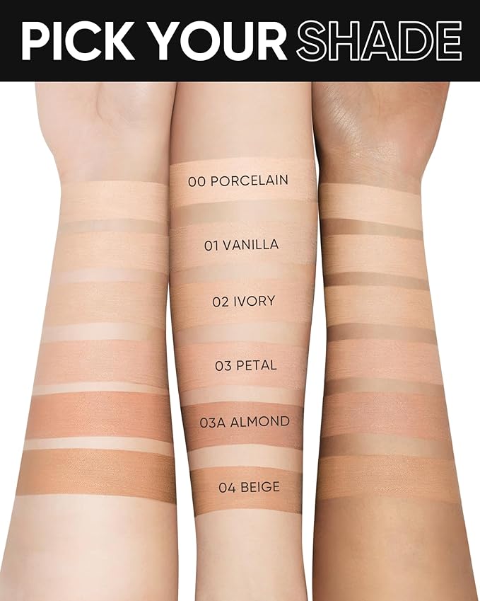 Ultra Cover Powder Foundation Full Coverage Pressed Powder (02 Ivory)