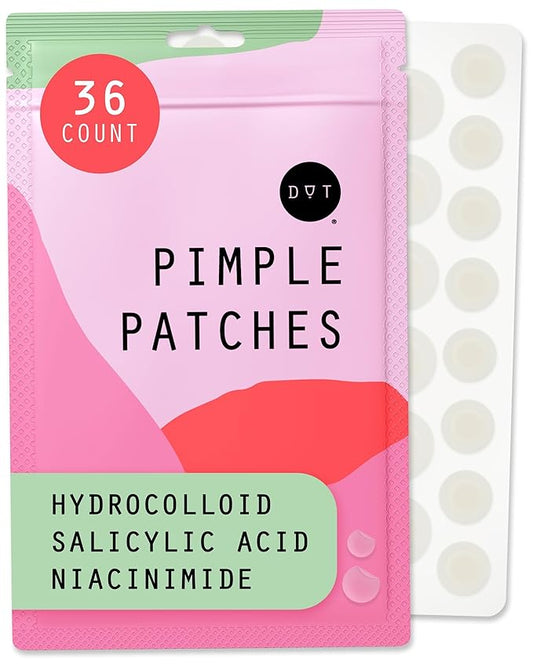 Pixie Cup Dot Hydrocolloid Blemish Patches for Face – Invisible Skin-Covering Stickers with Tea Tree Oil & Vitamin C – Ultra-Thin Cosmetic Patches for Visible Blemishes (36 Count)
