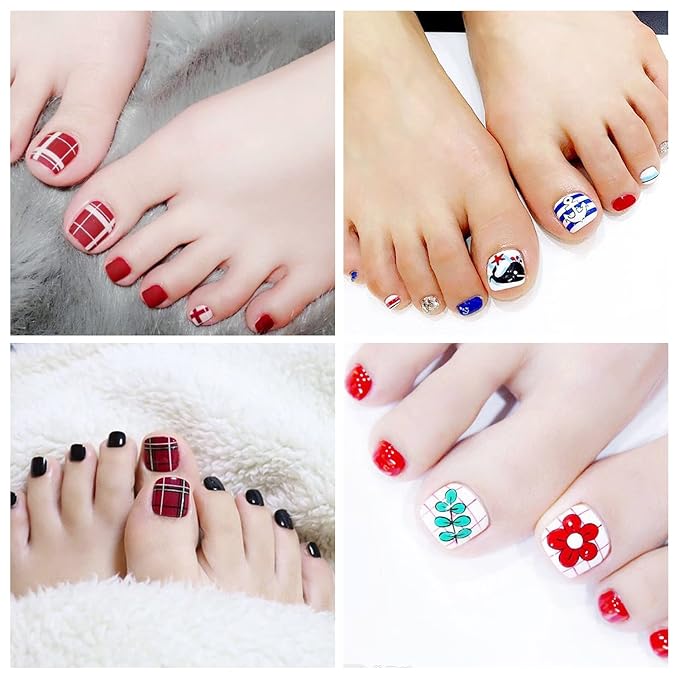 660 Pieces 30 Sheets Toes Nail Polish Strips Glitter Gel Nail Stickers Full Nail Wraps Self Adhesive Nail Polish Stickers for Women Girls Nails Art Accessories with File
