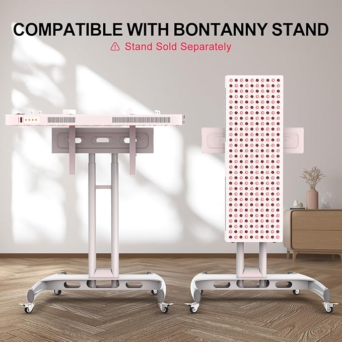 Red Light Therapy, Full Body Red Near Infrared Light 660nm 850nm with 300 Dual Chip Clinical Grade LEDs & Timer, High Power Panel for Anti-Aging, Pain Relief, 400W (Stand Sold Separately)