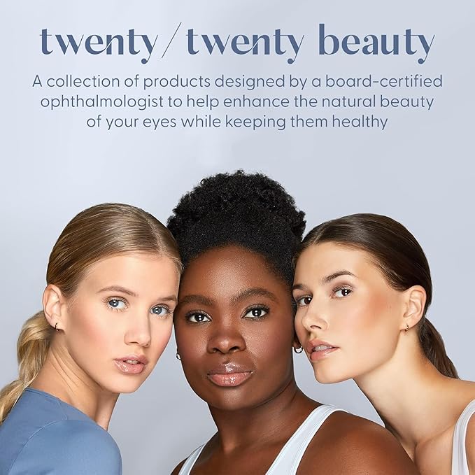 twenty/twenty beauty Visionary Eye Shadow Stick – Shimmer Cream Eye Shadow Pencil - Safe for Sensitive Eyes - Ophthalmologist Developed – Vegan, Cruelty-Free, Clean Ingredients (Tiger's Eye)