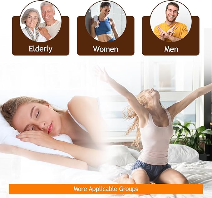 TEWEAE Foot Pads for Better Sleep, 64 Pads Natural Bamboo Vinegar - No Off - Improves Sleep and Relaxation - Premium Foot Care Good Night Foot Patches (2 in 1 Design)