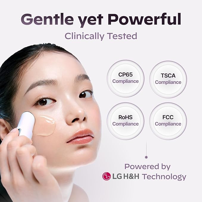 Superform Galvanic Booster Blush Pink, 1min booster for ageless skin, anti-aging and firming pocket booster, Korean skincare, glow on the go, Serum booster device, Gift, Stocking Stuffers