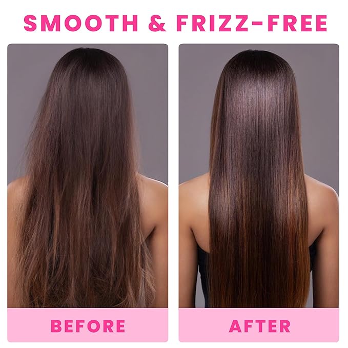Pure Bali Hair Serum - no Rinse with Argan Macadamia & Avocado Oils - Vitamins A, E, Pro B5 - Conditioner for Women & Men - Travel-Size